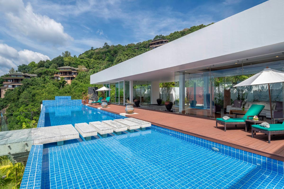 Multi-Pool Villa with Kamala Seaview