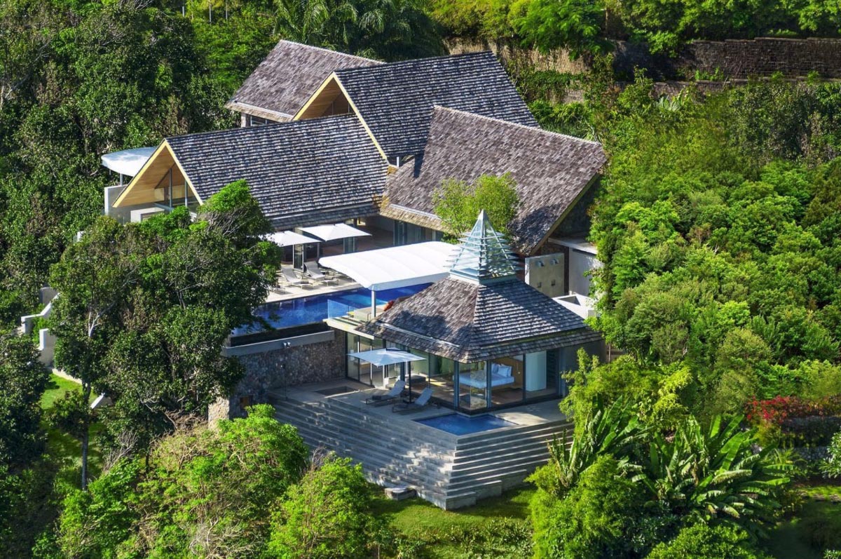 Modern Thai Villa with View of Patong Bay
