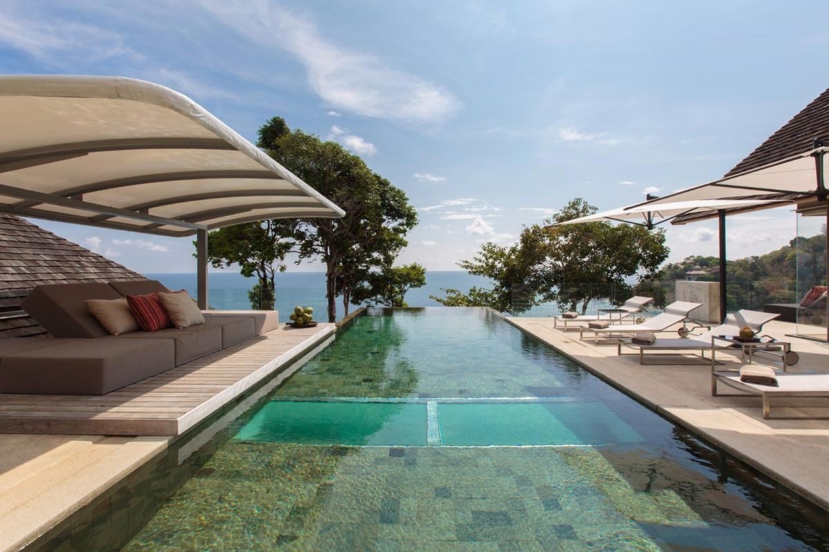 Modern Thai Villa with View of Patong Bay