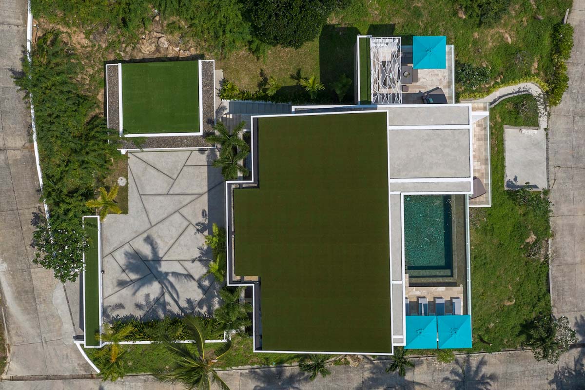 Modern Hillside Villa Overlooking Chaweng Noi