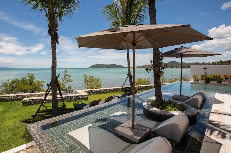 Koh Samui Luxury Beachfront Villa for Sale and Rent