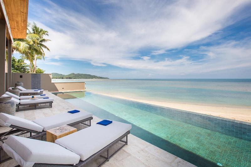 Stunning Beachfront Koh Samui Villa For Sale