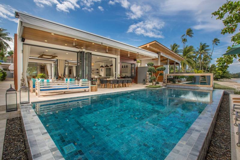 Opulent Koh Samui Beachfront Villa for Sale