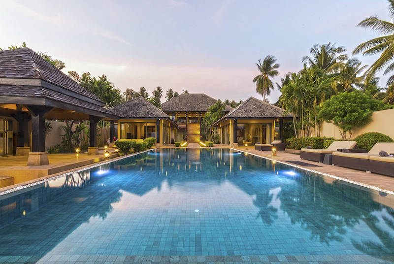 Stunning Beachfront Koh Samui Luxury Villa for Sale