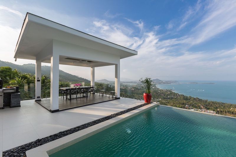 Palatial Koh Samui Villa with Panoramic View for Sale