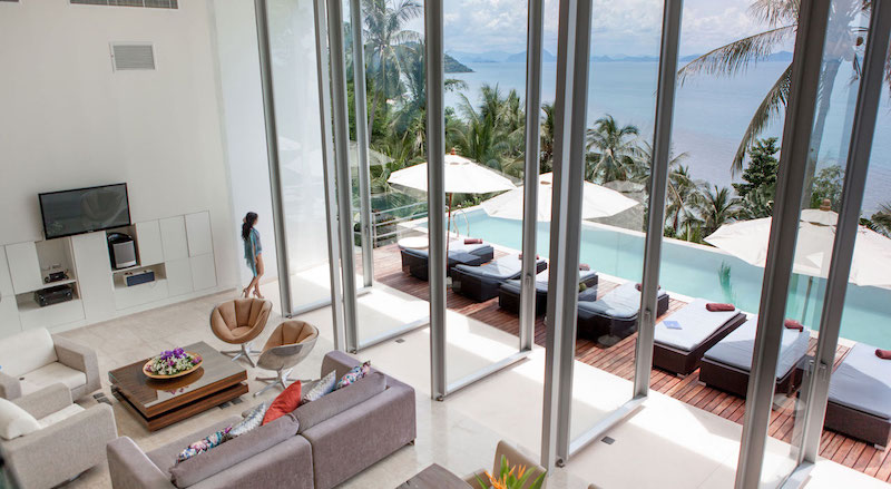 Contemporary Beachside Koh Samui Villa for Sale