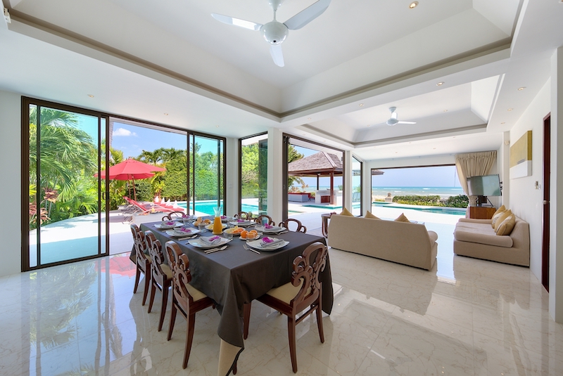 4-Bedroom Luxury Beachfront Koh Samui Villa for Sale