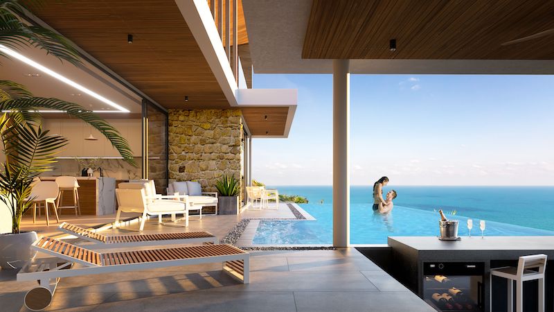 Koh Samui Luxury 4-Bedroom Villa with Stunning Views for Sale