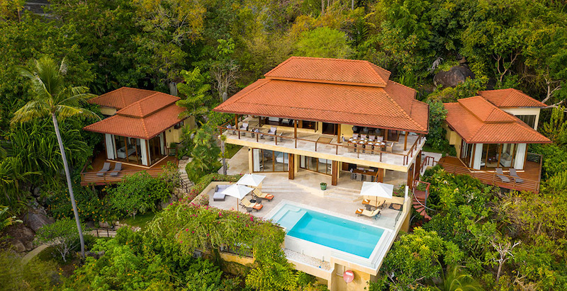 Exclusive Koh Samui Jungle Villa with Panoramic Sea View for Sale