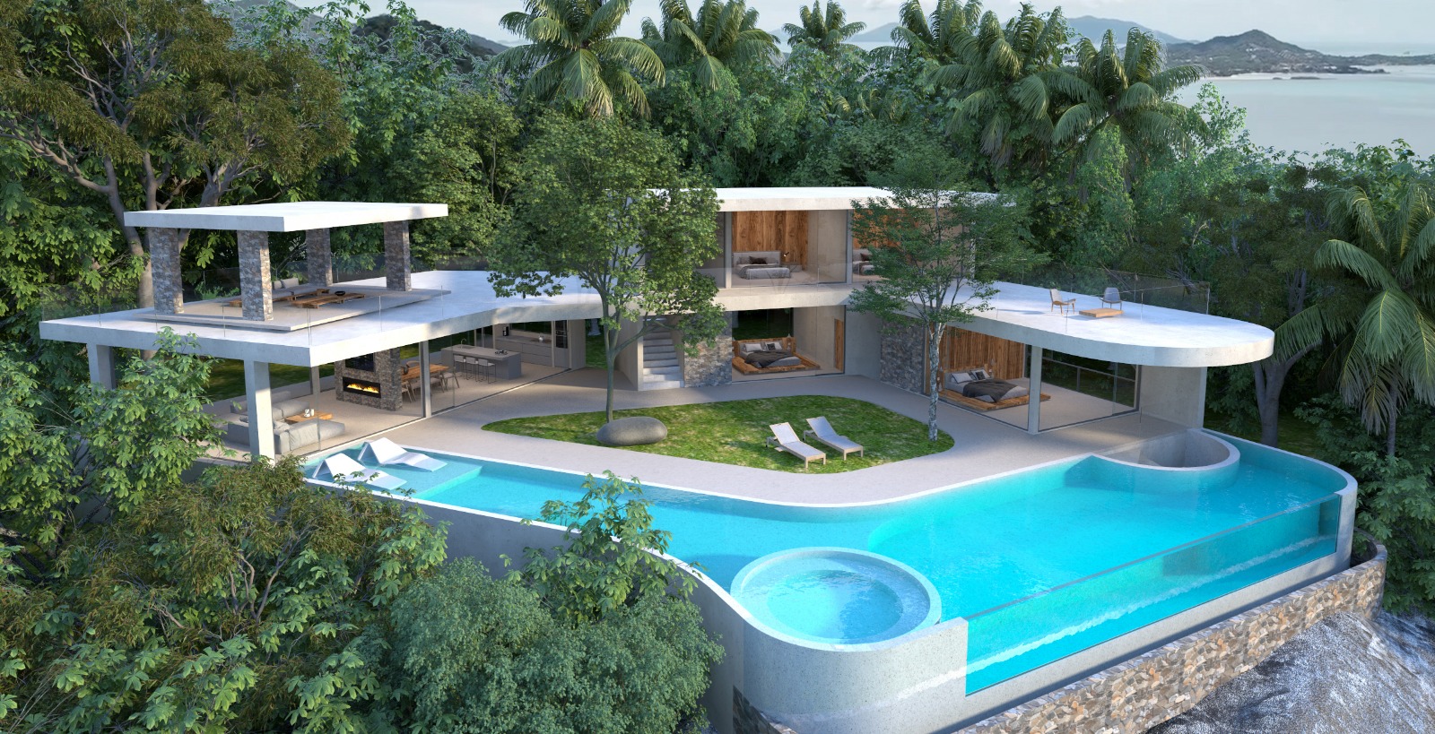 Unique Koh Samui Villa with Stunning Views