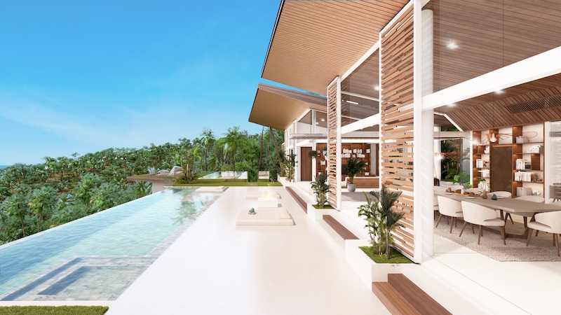 Palatial Koh Samui Villa with Panoramic Views For Sale