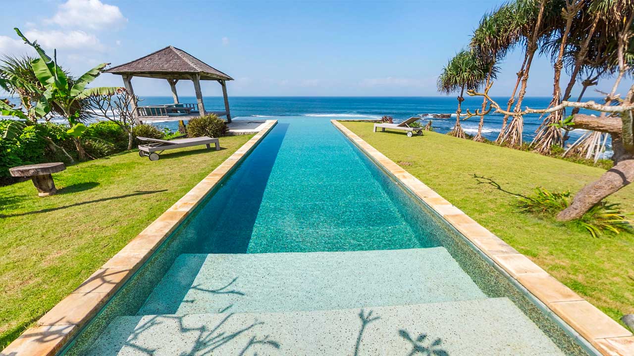 Secluded Beachfront Villa Estate in Tabanan, Bali